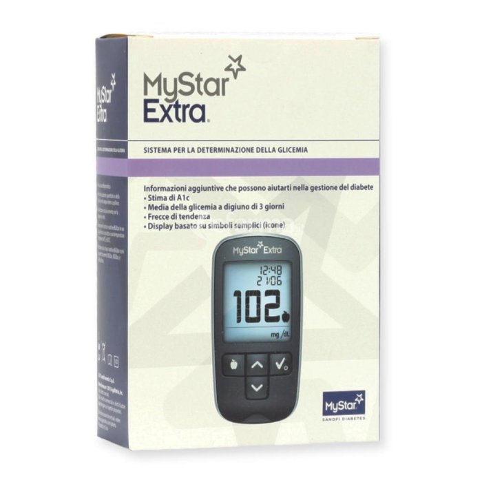 Mystar Extra kit glicemia - kit per misurazione glicemia Mystar Extra