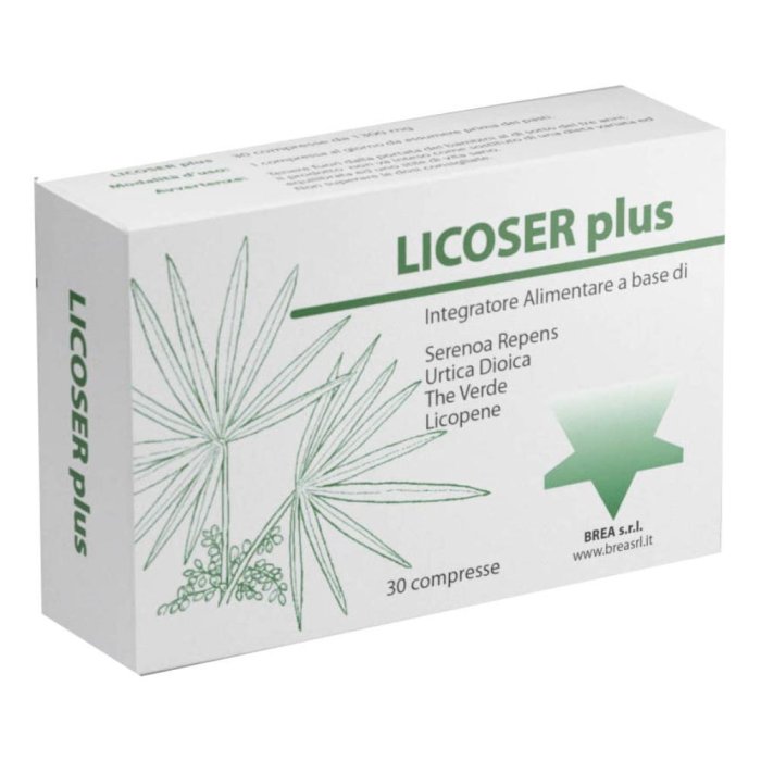 Licoser Plus - Integratore per il Benessere della Prostata 30 compresse