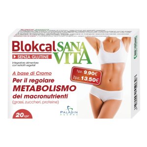 Sanavita Blokcal integratore alimentare 20 Compresse