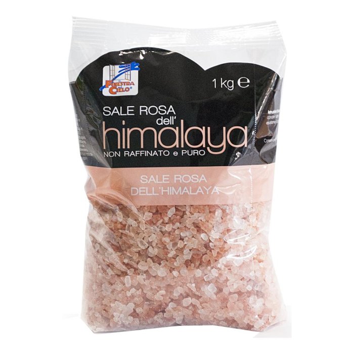 Sale rosa Himalaya grosso 1 kg sale da cucina naturale per condire e cucinare