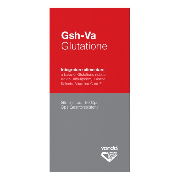 Vanda Omeopatici Gsh-Va Glutatione Integratore Alimentare 60 Capsule