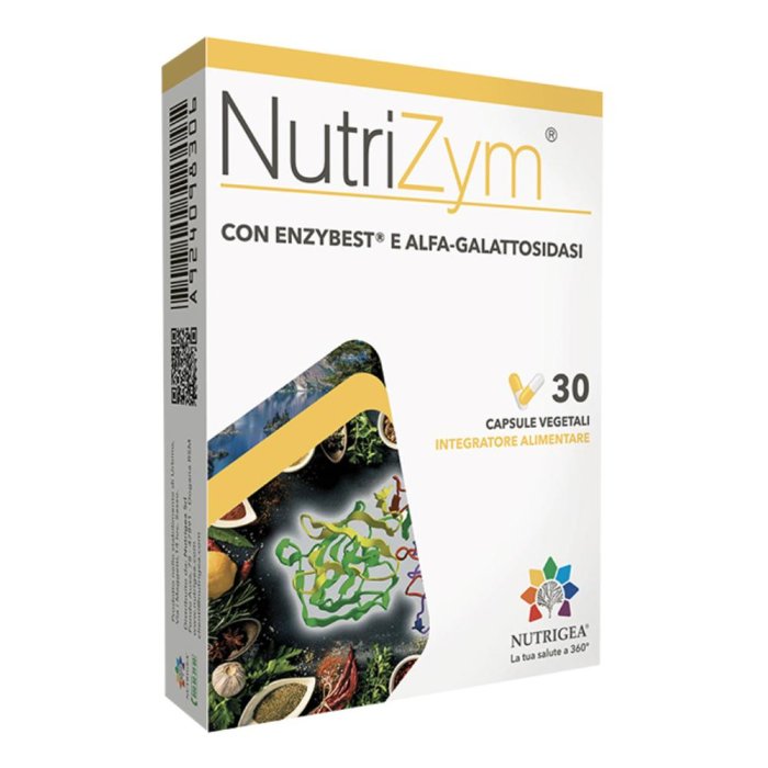 Nutrigea Research Nutrizym 30 Capsule Blister 17,85 G Nuova Formula