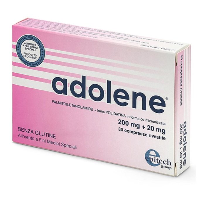 Epitech Adolene Alimento Dietetico 200 mg + 20 mg 30 Compresse