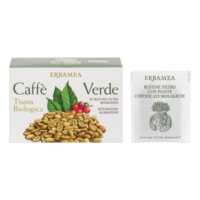 Tisana al Caffè Verde 30 grammi infuso naturale drenante e tonificante