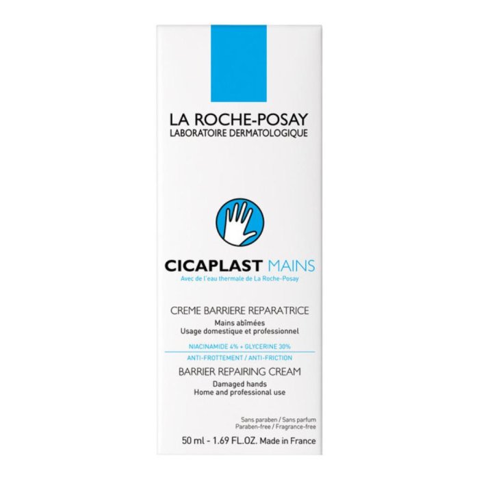 La Roche Posay Cicaplast Mains Crema Mani Riparazione dell'Epidermide 50 ml
