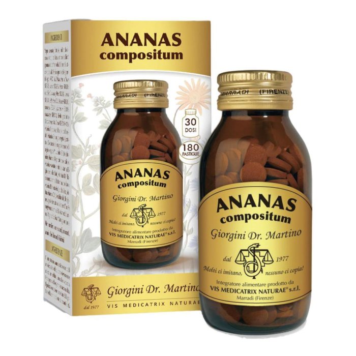  Ananas Compositum 180 Pastiglie