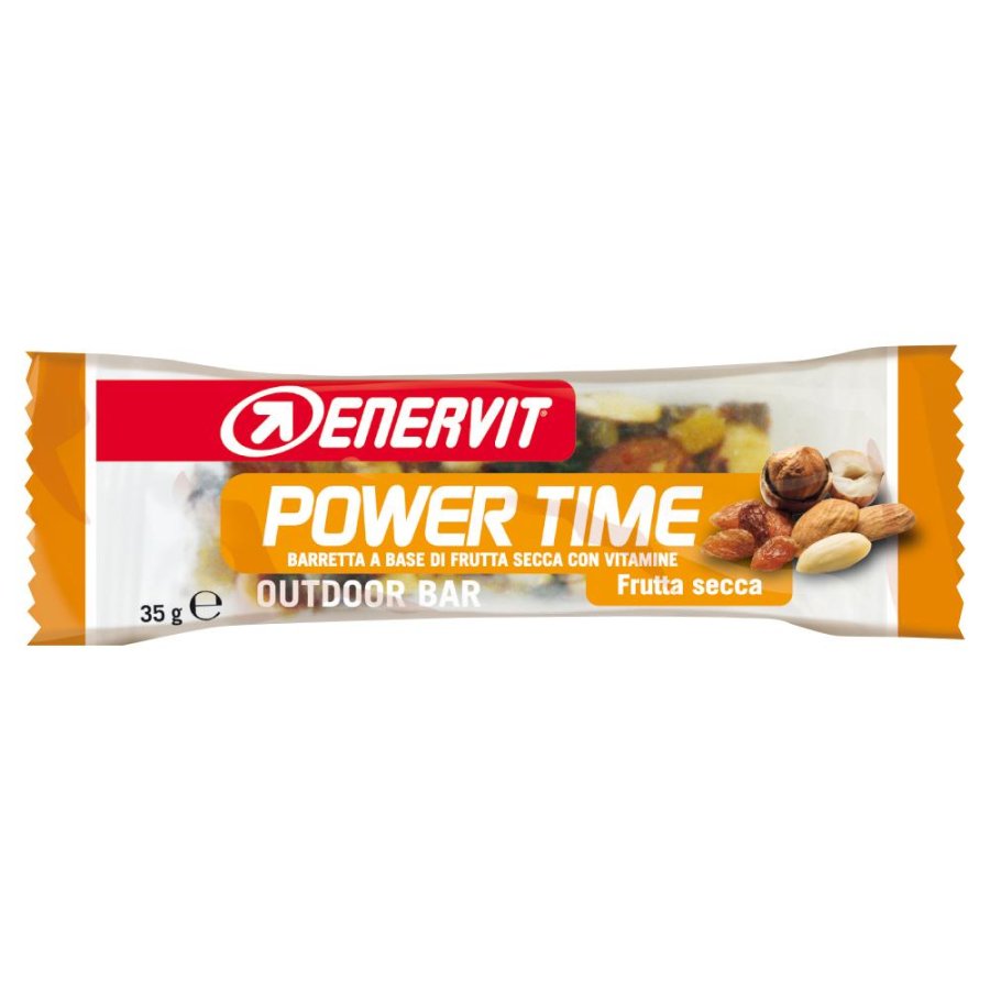 Enervit Sport  Energia Power Time 1 Barretta Energetica Frutta Secca