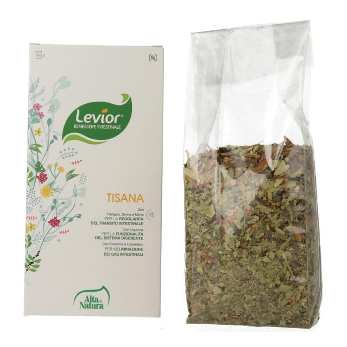 Levior tisana 150 g infuso erboristico per benessere e relax quotidiano