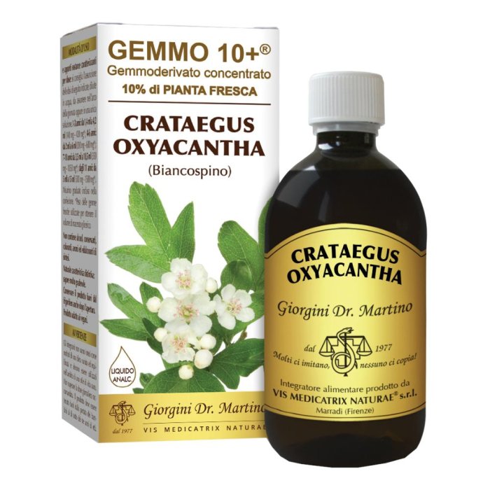 Gemmo 10+ Biancospino Liquido Analcolico 500ml