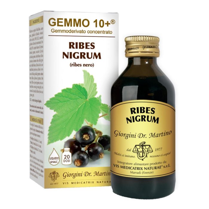 Dr.giorgini Ser-vis Ribes Nero 100 Ml Liquido Analcoolico Gemmo 10+
