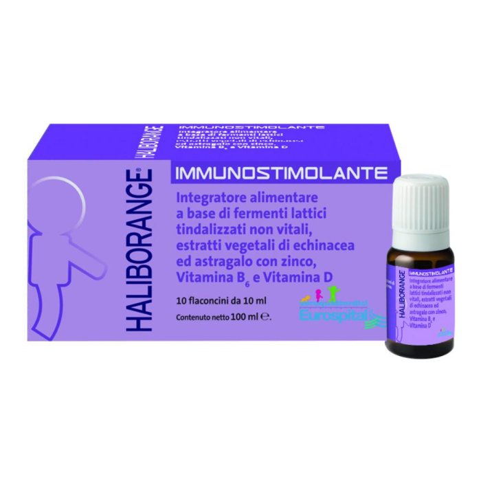 Eurospital Haliborange Immunostimolante Linea Difese Immunitario 10 Flaconcini