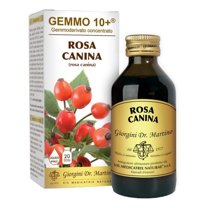 Dr Giorgini Gemmo 10+ Rosa Canina Liquido Analcolico 100ml