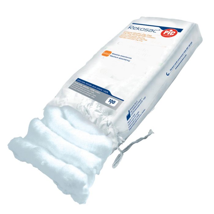 Pikdare Cotone Idrofilo Pic Rekosac Zig Zag 100 G Con Fustella