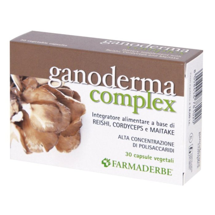 Farmaderbe Ganoderma Complex 30 Capsule 14,10 G