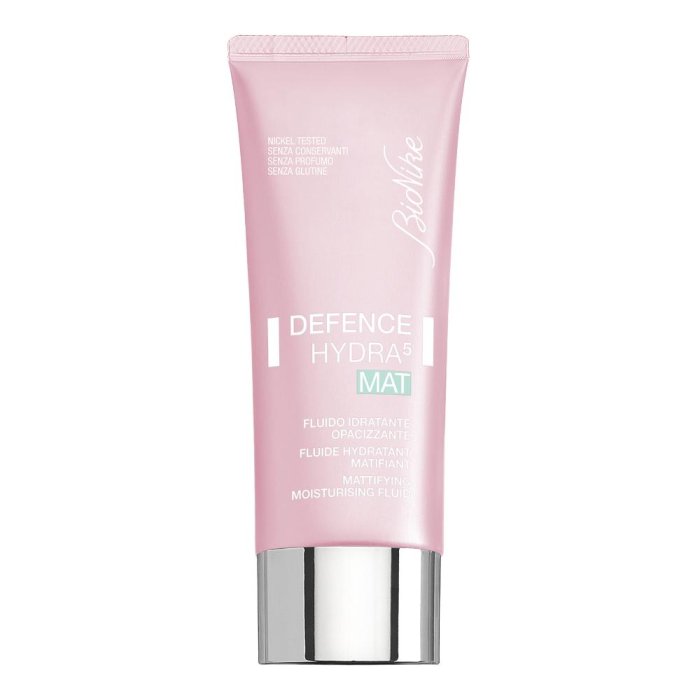 BioNike  Defence Hydra5 Mat Fluid Idratante Opacizzante Viso 40 ml Incolore