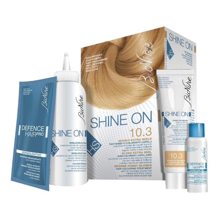 BioNike Shine ON HS Trattamento Colorazione  Capelli 10.3 Biondo Extra Miel