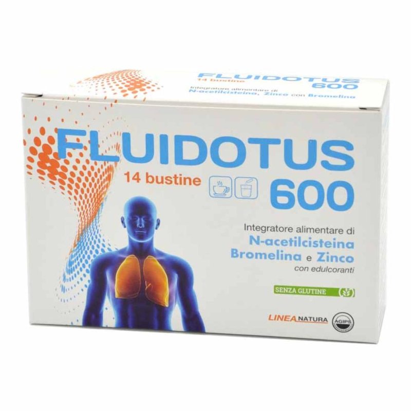 Agips Farmaceutici Fluidotus 600 14 Bustine