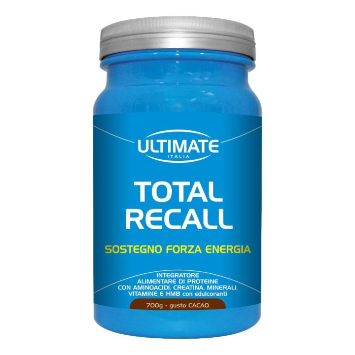 Ultimate Total Recall Integratore Proteico al Cacao 700 g