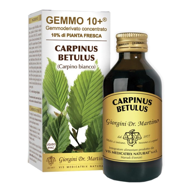  Gemmo 10+ carpino bianco 100 ml liquido analcolico