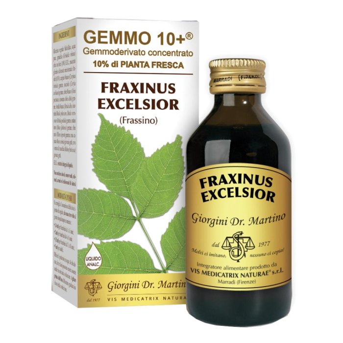 Dr.giorgini Ser-vis Gemmo 10+ Frassino 100 Ml Liquido Analcolico