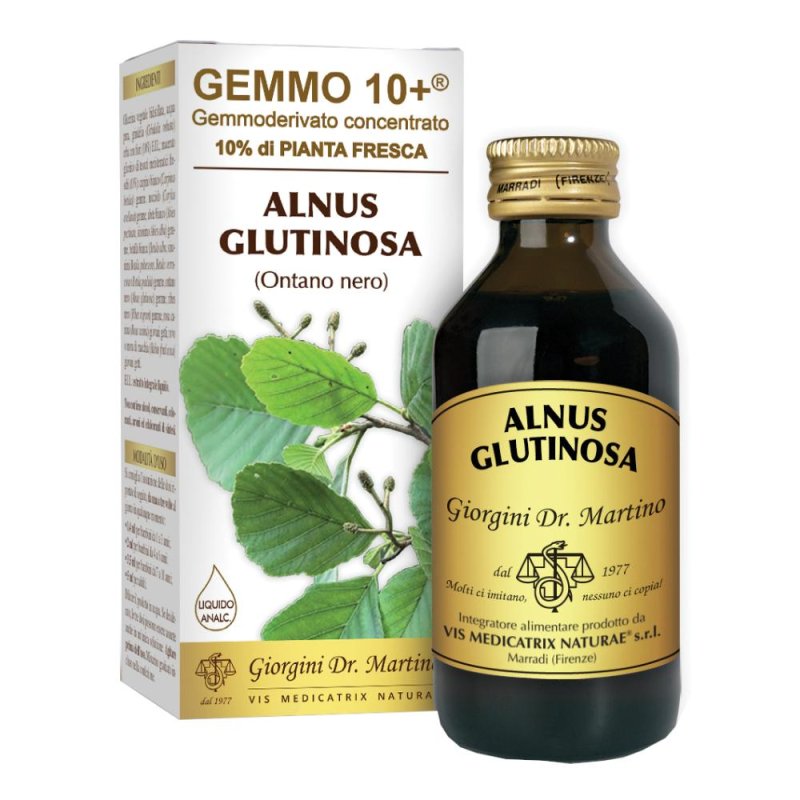  Gemmo 10+ ontano nero 100 ml liquido analcolico