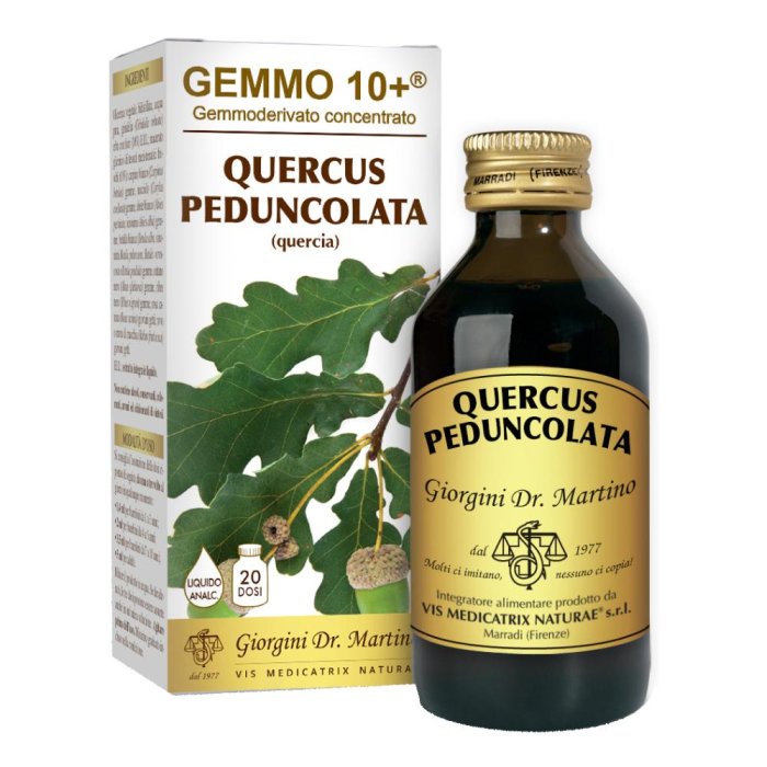 Dr.giorgini Ser-vis Gemmo 10+ Quercia 100 Ml Liquido Analcolico