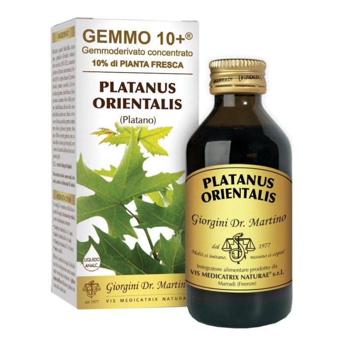 Platano 100 ml analcolico gemmoderivato 1D - macerato glicerico di platano depurativo