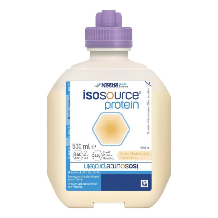 Isosource Protein 500 g - alimento a fini medici speciali iperproteico in polvere