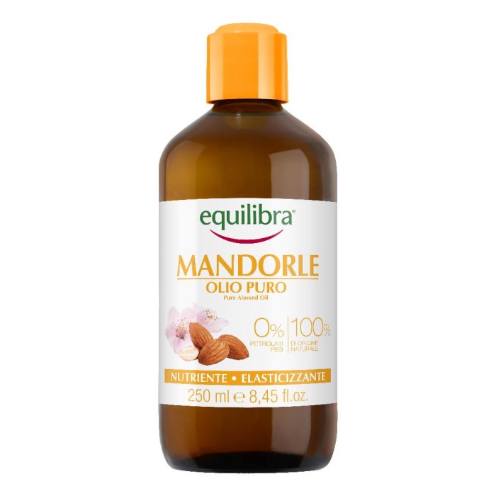 Olio di mandorle dolci 250 ml - olio emolliente per corpo e massaggi