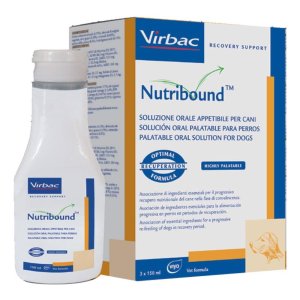 Virbac Nutribound Soluzione Orale Appetibile Per Cani 3 Flaconi X 150 Ml