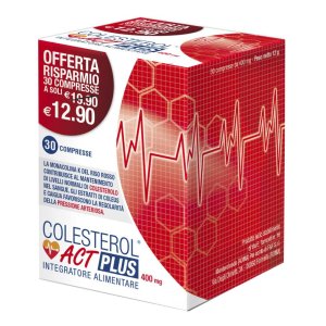 F&F Colesterol Act Plus Integratore Alimentare 30 compresse