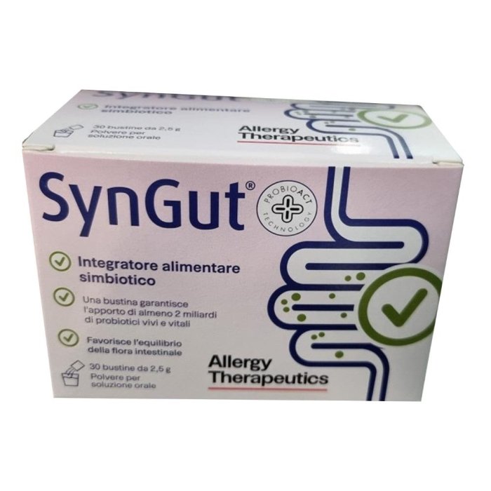 Syngut 30 Bustine Di Liofilizzato Da 2,5 G In Astuccio 75 G