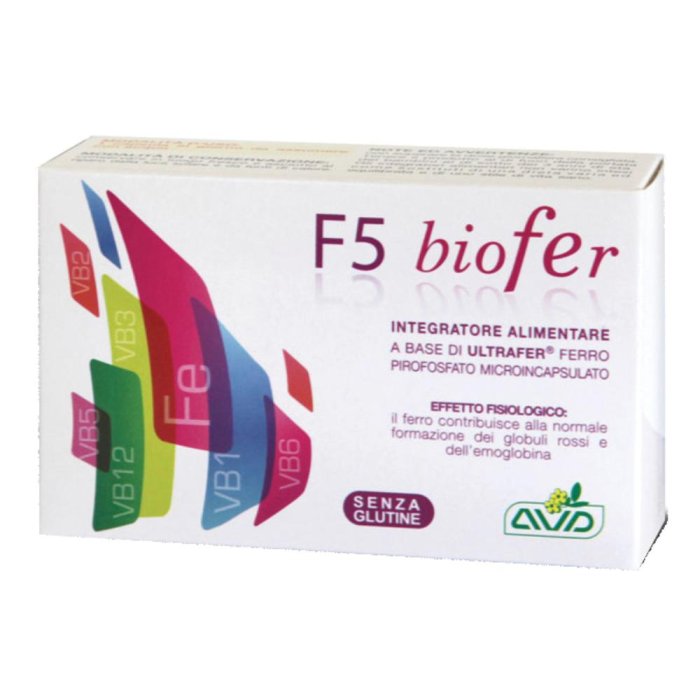AVD Reform Ferro - F5 Biofer Integratore Alimentare 30 Capsule