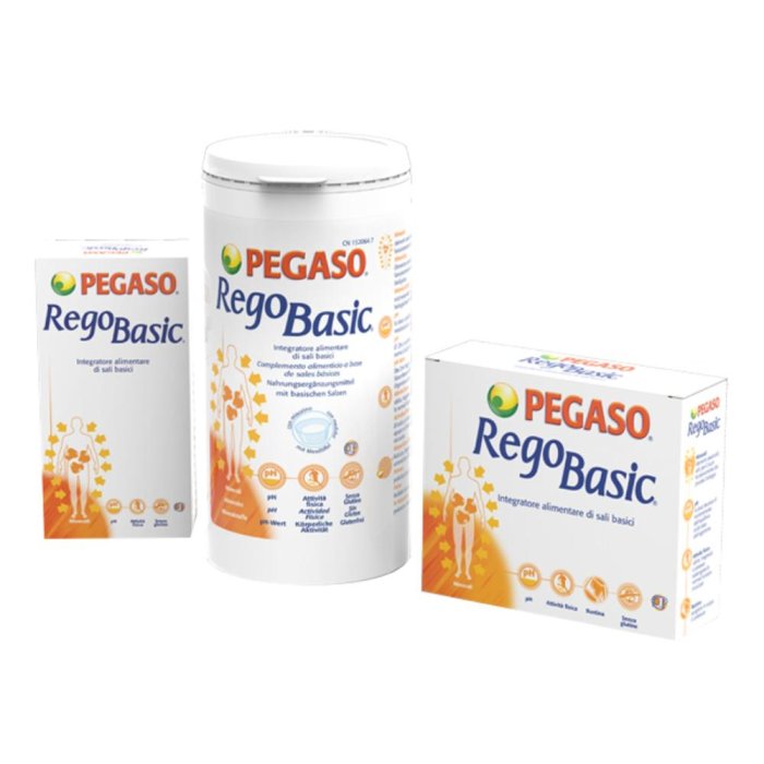 Pegaso  Alcalinizzante RegoBasic Integratore Alimentare 12 Bustine