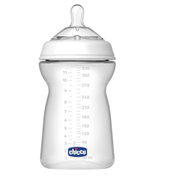 Chicco  Allattamento Biberon Ergonomico Natural Feeling 330 ml 6+ Mesi