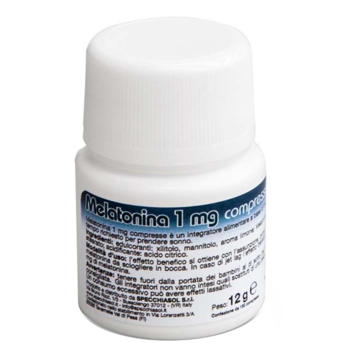 Specchiasol Melatonina 1 Mg Integratore 150 Capsule