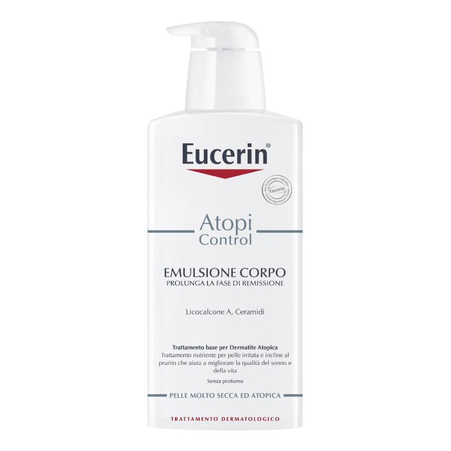 Eucerin AtopiControl Emulsione Lenitiva Corpo Pelli Atopiche 400 ml Eucerin AtopiControl Emulsione Lenitiva Corpo Pelli Atopiche 400 ml