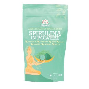 Spirulina polvere bio 125 g - superfood proteico per energia e vitalità