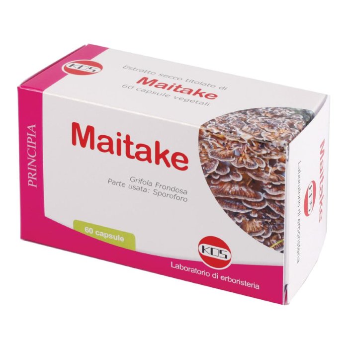 Maitake Estratto Secco 60 Capsule KOS Integratore Naturale per Ottenere Assistenza alle Difese Immunitarie e al Metabolismo