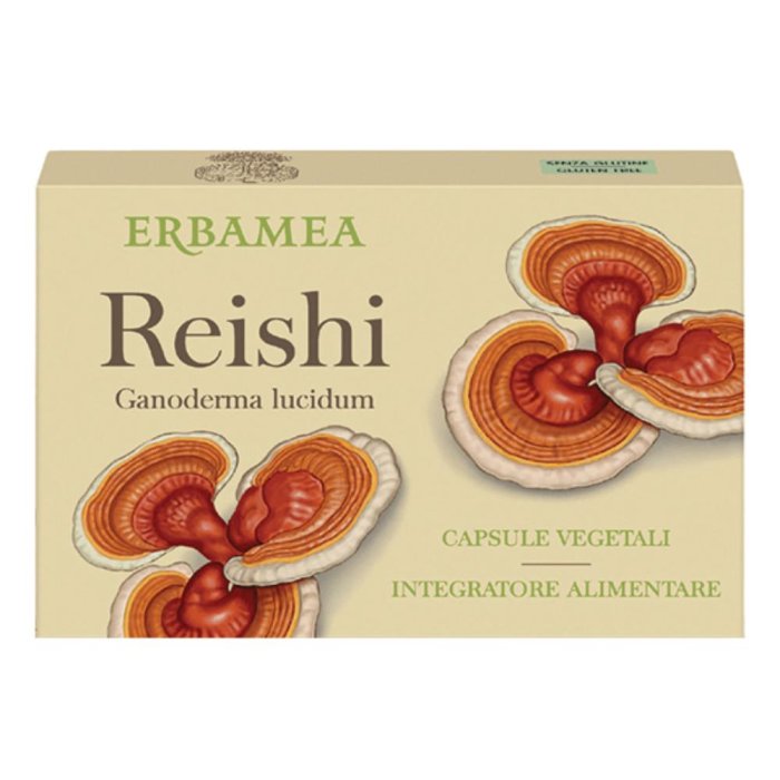 Reishi 24 capsule Erbamea - integratore a base di fungo Reishi per difese naturali