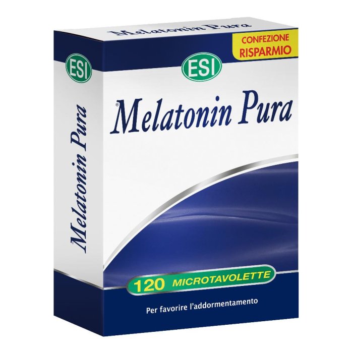 Esi  Sonno e Relax Melatonin Pura 1 mg Integratore 120 Microtavolette