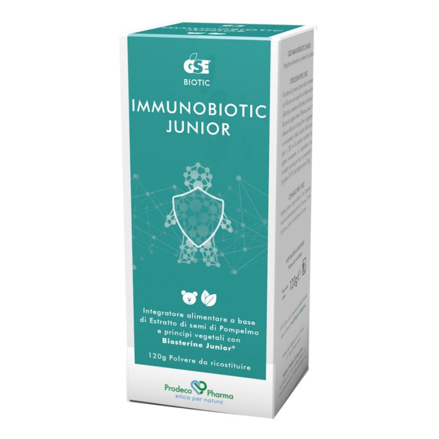 GSE  Biotic Sistema Immunitario ImmunoBiotic Junior Integratore 120 g
