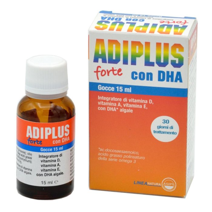 Agips Farmaceutici Adiplus Forte Gocce Flaconcino 15 Ml