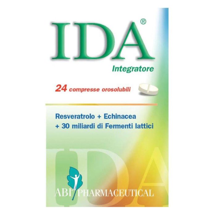ABI Pharmaceutical  Intestino IDA Flora Intestinale 24 Compresse Orosolub.