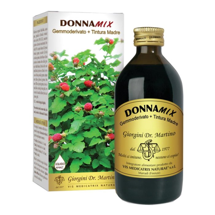 Donnamix Liquido Analcolico 200 ml Integratore per il Benessere Femminile