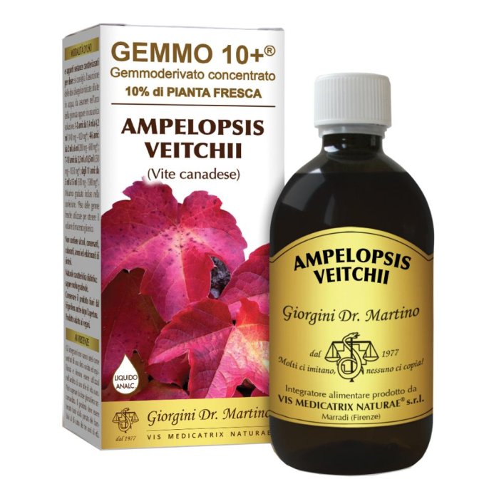 Vite Canadese Liquido 500 ml Gemmoderivato Integratore Naturale in Gocce