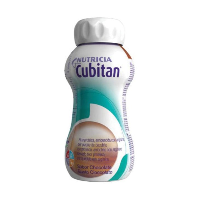 Nutricia Cubitan Integratore Alimentare Gusto Cioccolato 4 x 200 ml