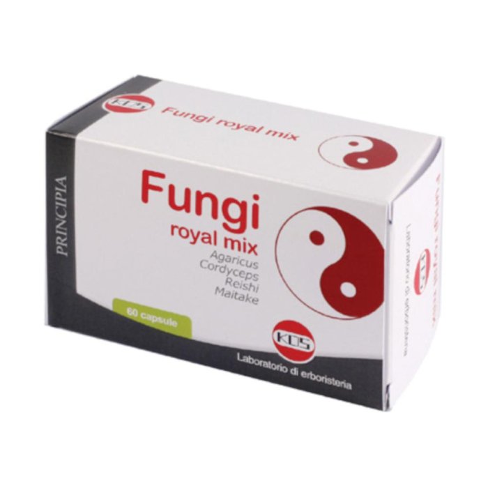 Fungi Royal Mix 60 capsule - integratore a base di funghi medicinali