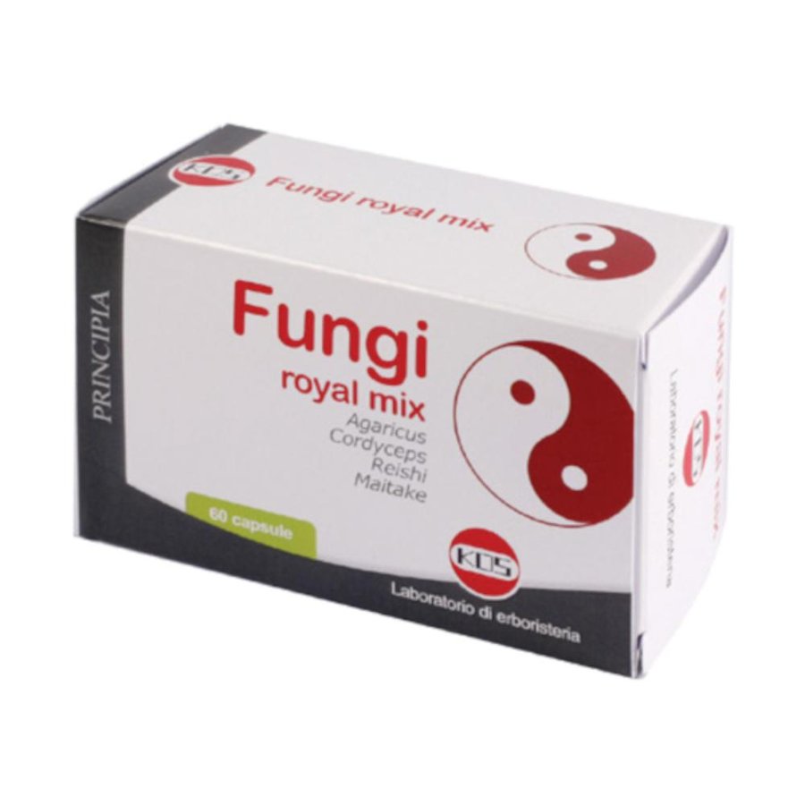 Fungi Royal Mix 60 capsule - integratore a base di funghi medicinali Fungi Royal Mix 60 capsule - integratore a base di funghi medicinali