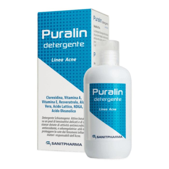 Sanitpharma Puralin Detergente Viso E Corpo Flacone 200 Ml
